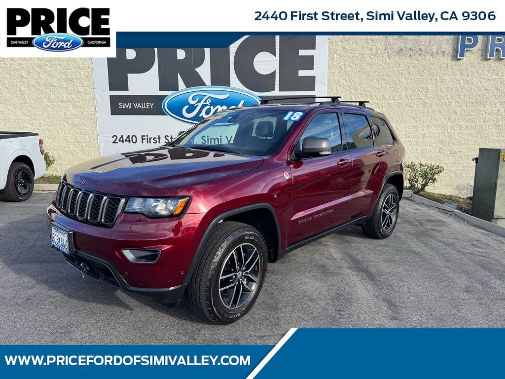 used 2018 Jeep Grand Cherokee car, priced at $15,520