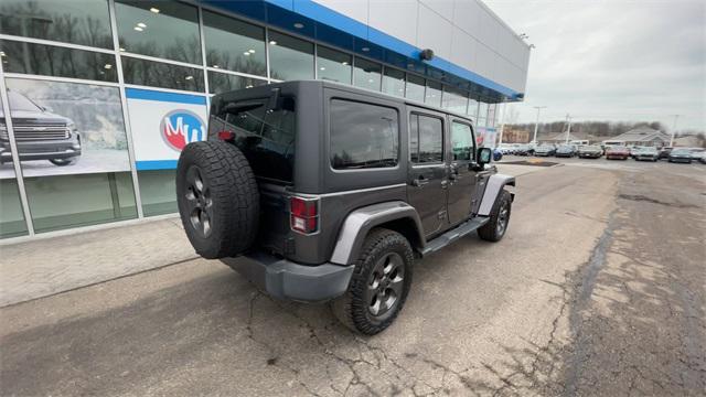 used 2017 Jeep Wrangler Unlimited car, priced at $15,997