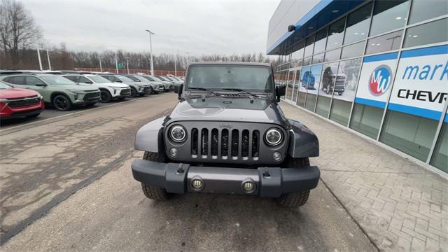 used 2017 Jeep Wrangler Unlimited car, priced at $15,997