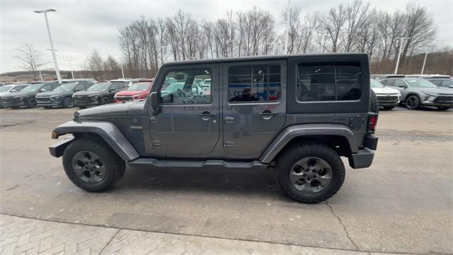 used 2017 Jeep Wrangler Unlimited car, priced at $15,997