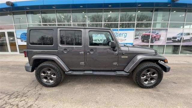 used 2017 Jeep Wrangler Unlimited car, priced at $15,997