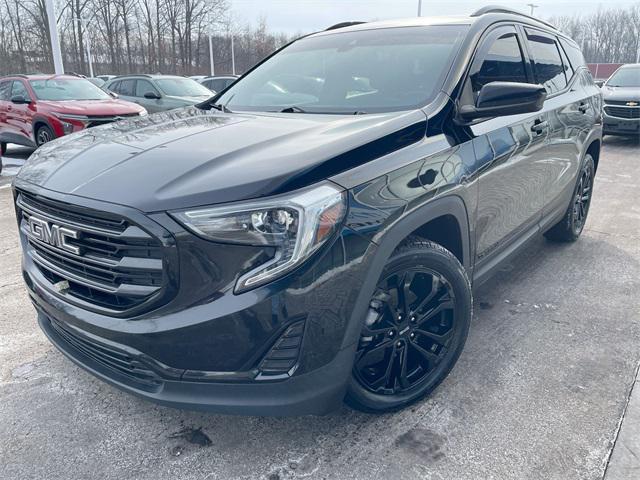 used 2021 GMC Terrain car, priced at $17,995