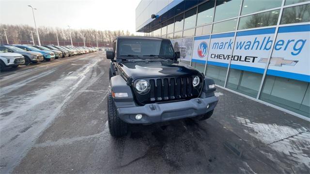 used 2020 Jeep Wrangler Unlimited car, priced at $22,993