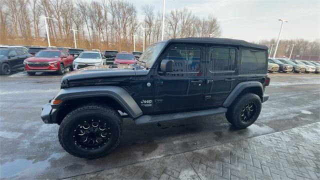 used 2020 Jeep Wrangler Unlimited car, priced at $22,993