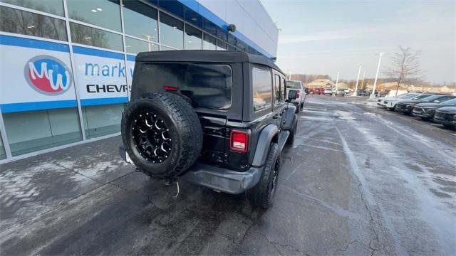 used 2020 Jeep Wrangler Unlimited car, priced at $22,993