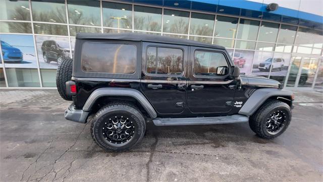 used 2020 Jeep Wrangler Unlimited car, priced at $22,993