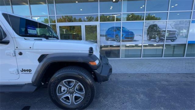 used 2022 Jeep Wrangler Unlimited car, priced at $26,493