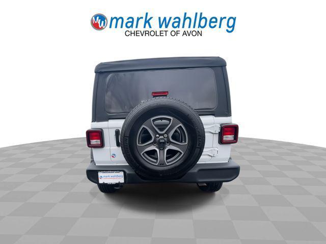 used 2022 Jeep Wrangler Unlimited car, priced at $25,397