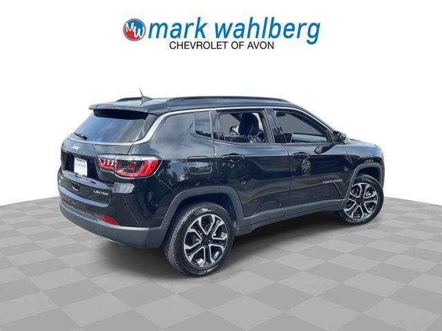 used 2023 Jeep Compass car, priced at $25,216