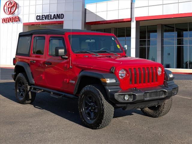 used 2018 Jeep Wrangler Unlimited car, priced at $20,991