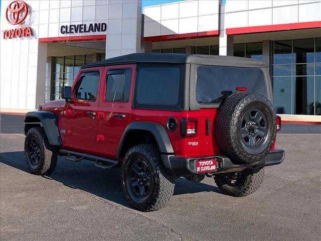 used 2018 Jeep Wrangler Unlimited car, priced at $20,991