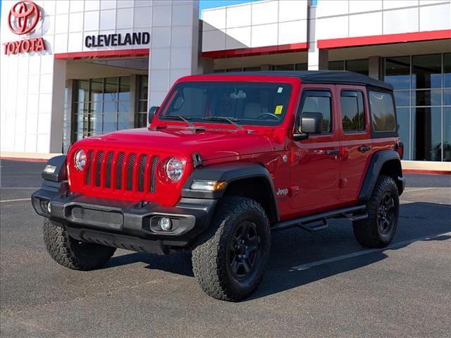 used 2018 Jeep Wrangler Unlimited car, priced at $20,991