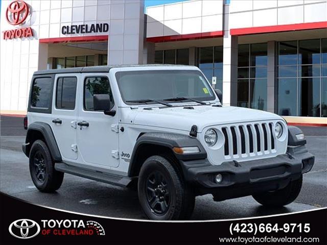 used 2019 Jeep Wrangler Unlimited car, priced at $21,891