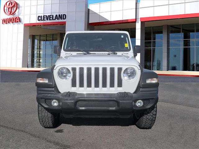 used 2020 Jeep Wrangler Unlimited car, priced at $20,592