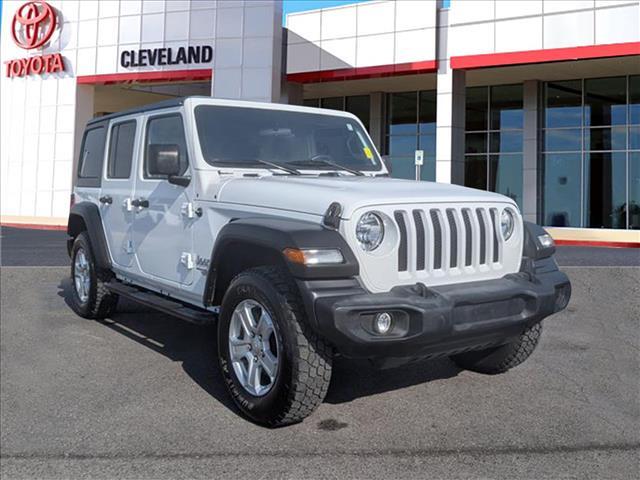 used 2020 Jeep Wrangler Unlimited car, priced at $20,592