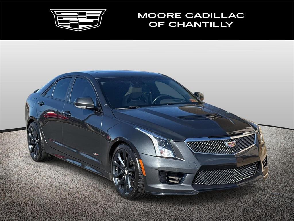 used 2018 Cadillac ATS-V car, priced at $34,500