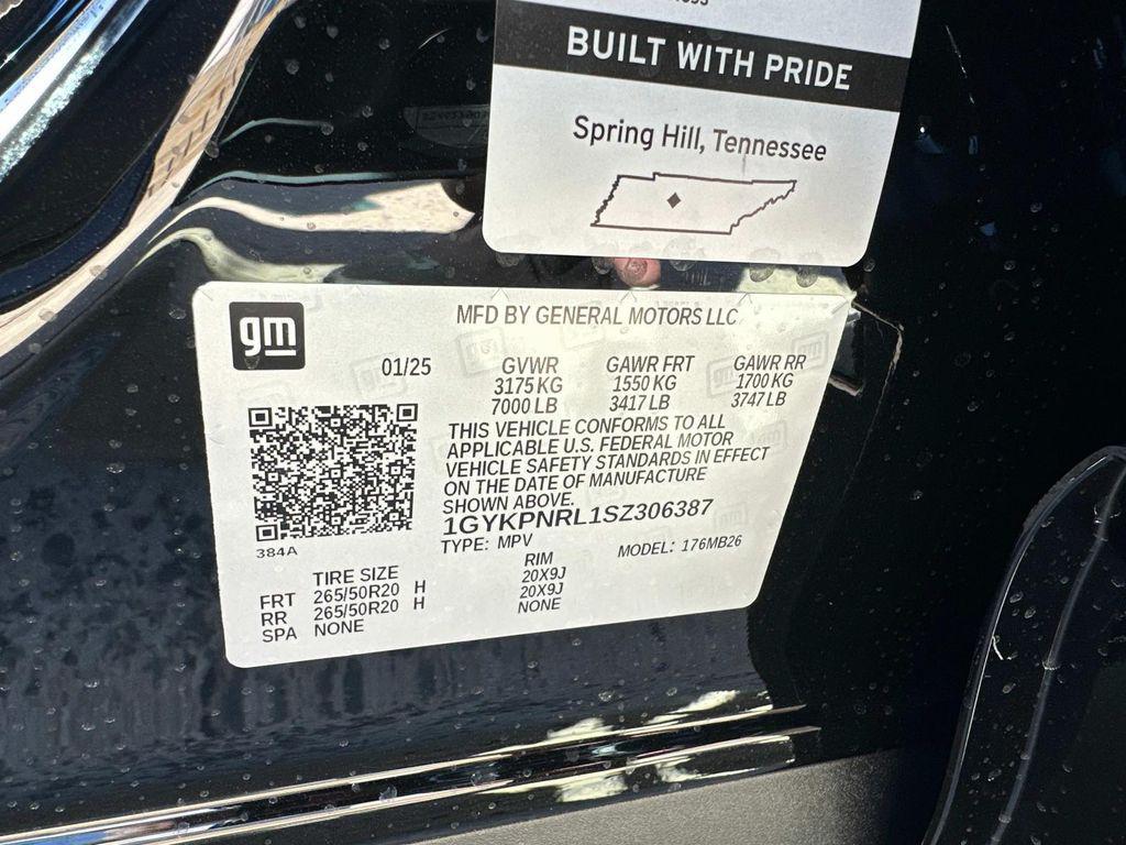 new 2025 Cadillac LYRIQ car, priced at $64,115