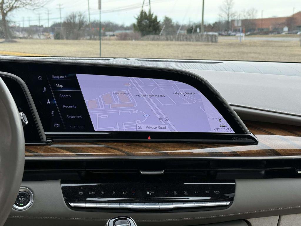 used 2024 Cadillac Escalade ESV car, priced at $79,500