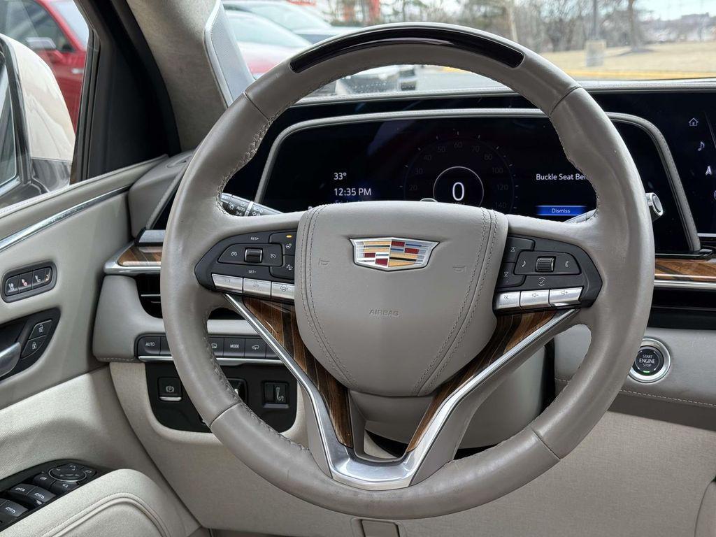 used 2024 Cadillac Escalade ESV car, priced at $79,500