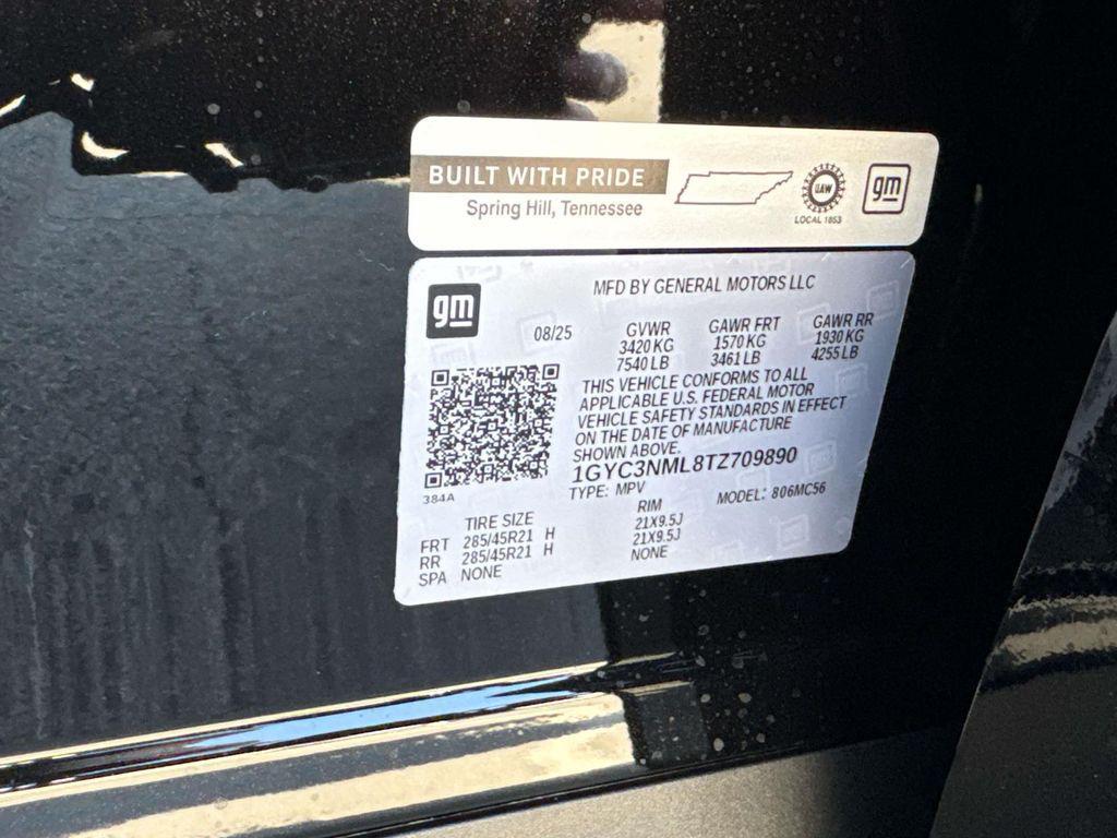 new 2026 Cadillac VISTIQ car, priced at $81,015