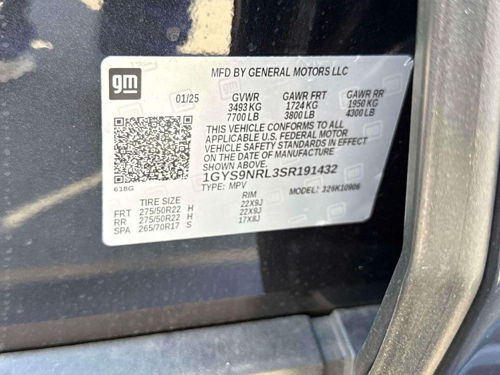 used 2025 Cadillac Escalade ESV car, priced at $110,000