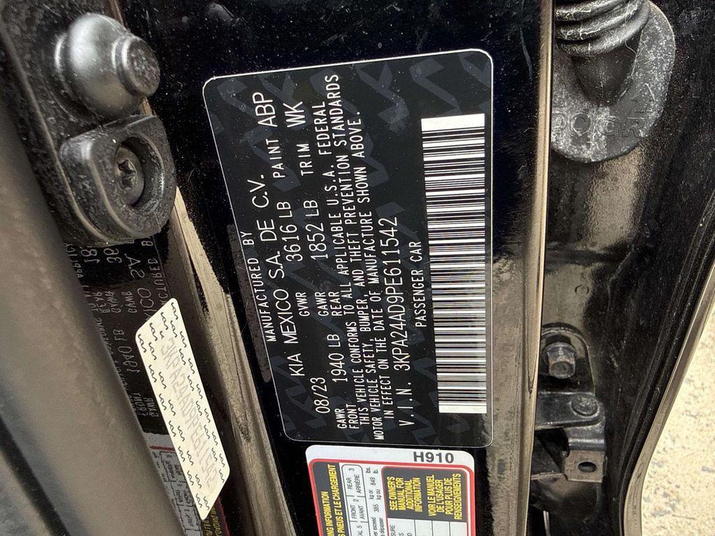 used 2023 Kia Rio car, priced at $14,500