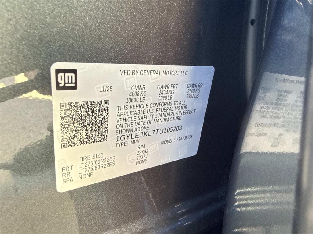 new 2026 Cadillac Escalade IQL car, priced at $136,215