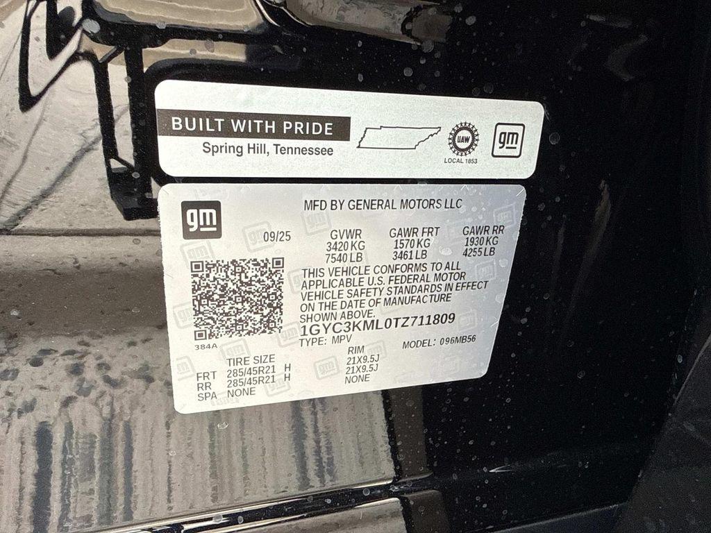 new 2026 Cadillac VISTIQ car, priced at $79,990