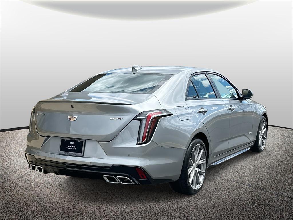 new 2026 Cadillac CT4-V car, priced at $55,610