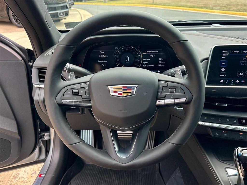 new 2026 Cadillac CT4-V car, priced at $55,610