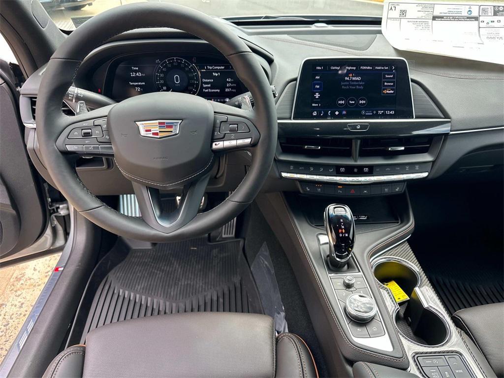 new 2026 Cadillac CT4-V car, priced at $55,610