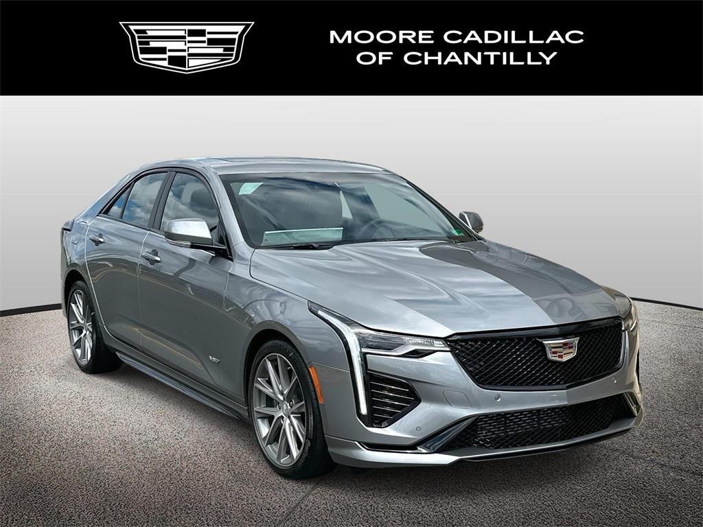 new 2026 Cadillac CT4-V car, priced at $55,610
