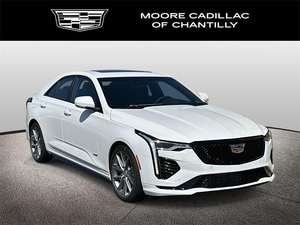 new 2026 Cadillac CT4-V car, priced at $56,845