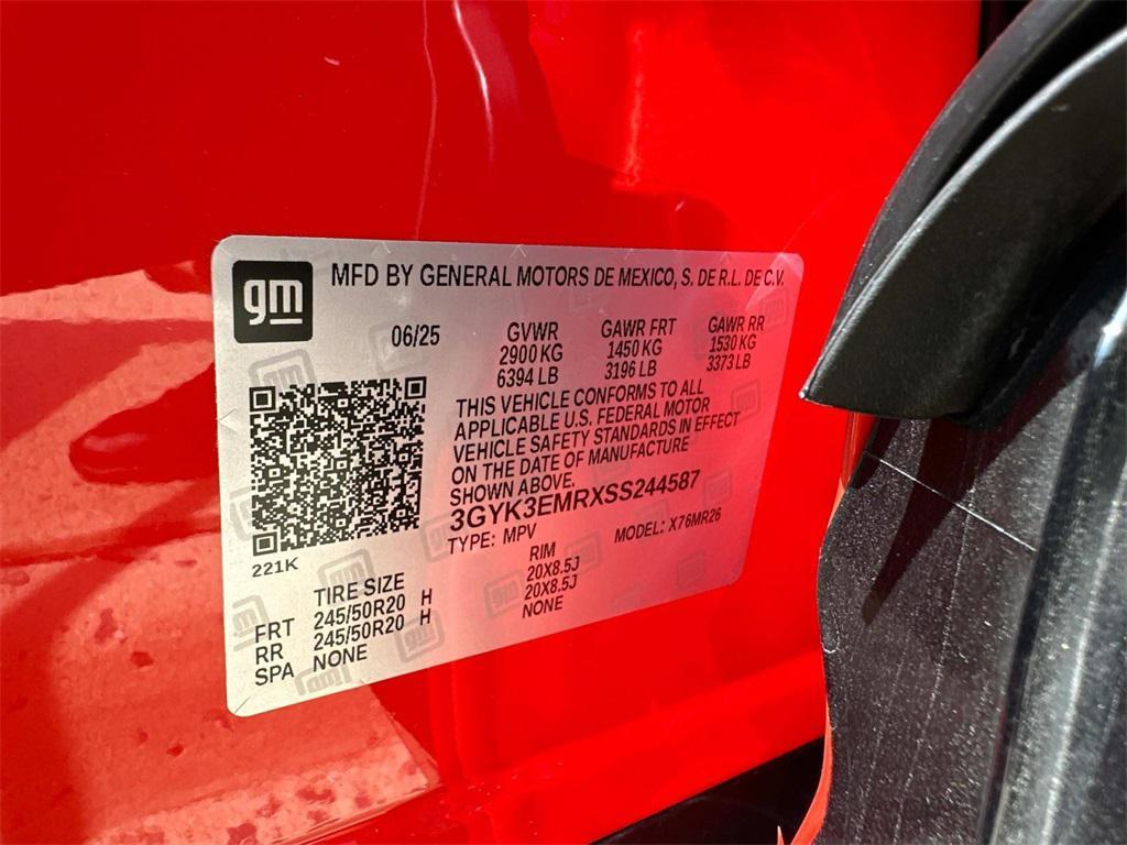 new 2025 Cadillac OPTIQ car, priced at $56,835