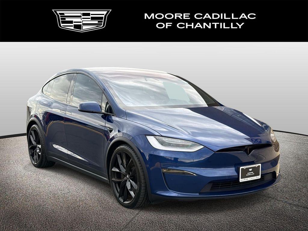 used 2022 Tesla Model X car, priced at $54,000