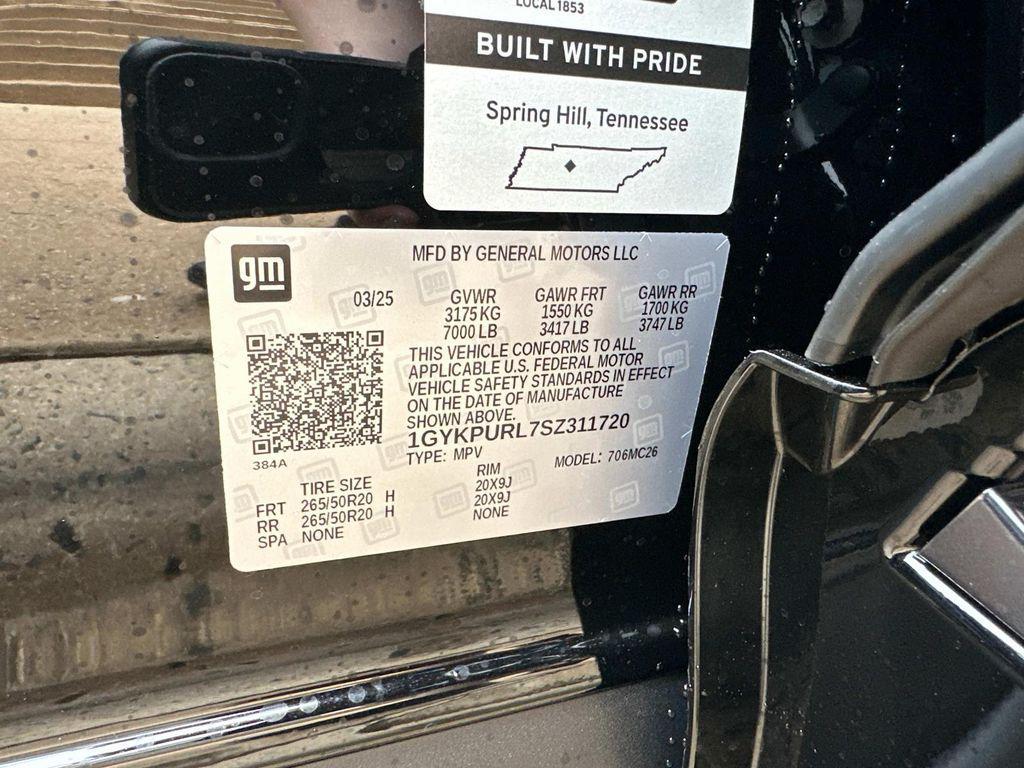 new 2025 Cadillac LYRIQ car, priced at $64,615