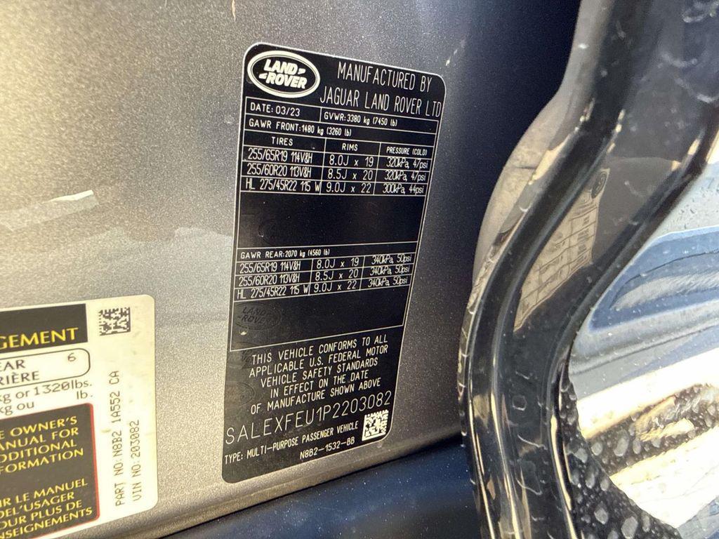 used 2023 Land Rover Defender car, priced at $65,000