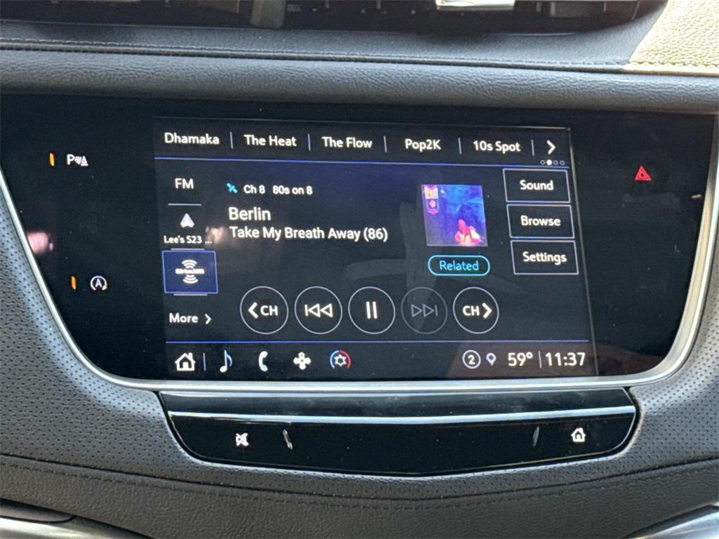 new 2025 Cadillac XT5 car, priced at $46,915