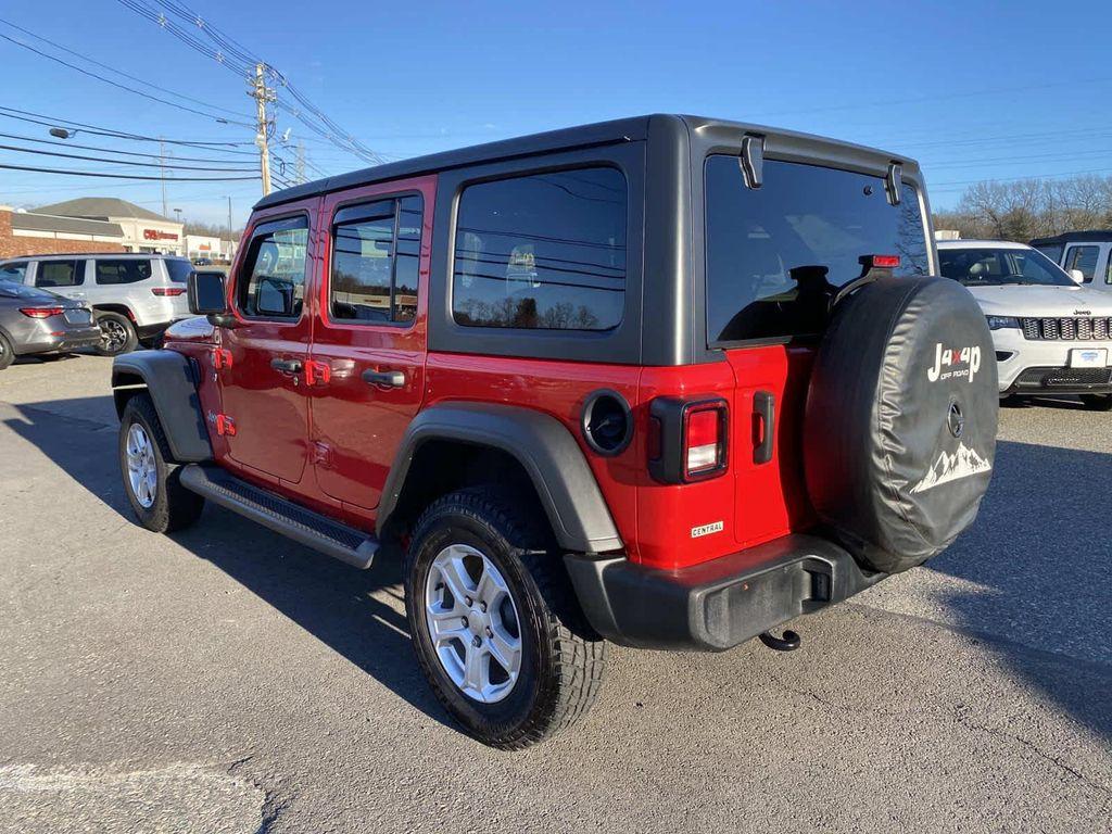 used 2021 Jeep Wrangler Unlimited car, priced at $26,784
