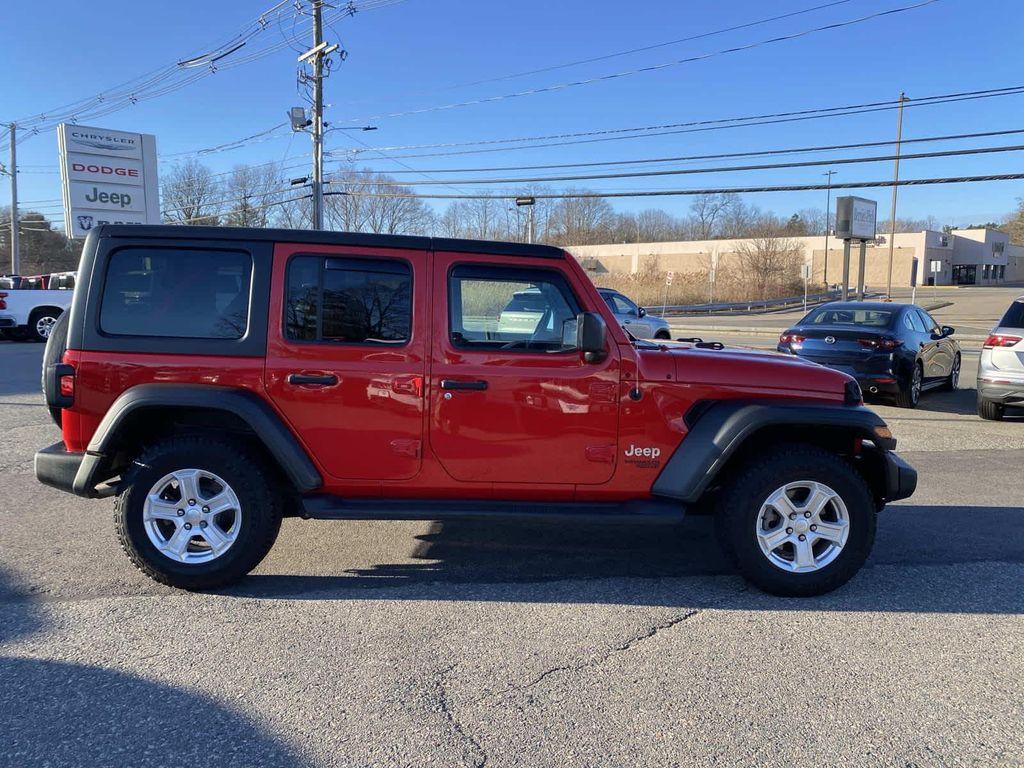 used 2021 Jeep Wrangler Unlimited car, priced at $26,784