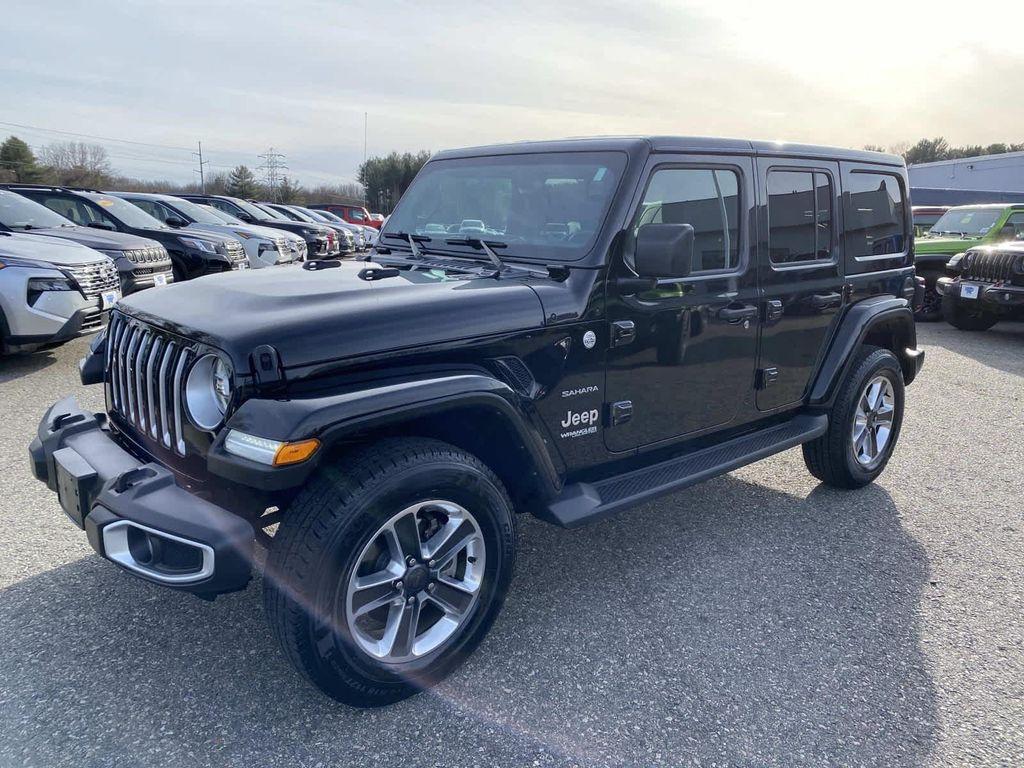 used 2022 Jeep Wrangler Unlimited car, priced at $33,995