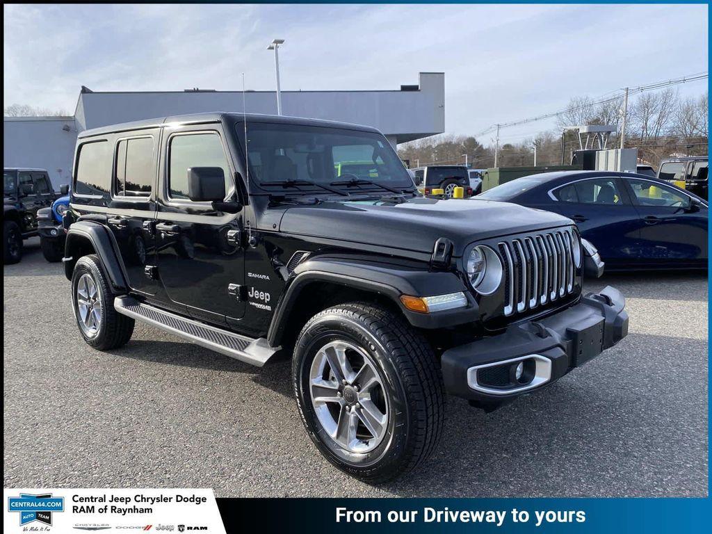 used 2022 Jeep Wrangler Unlimited car, priced at $33,995