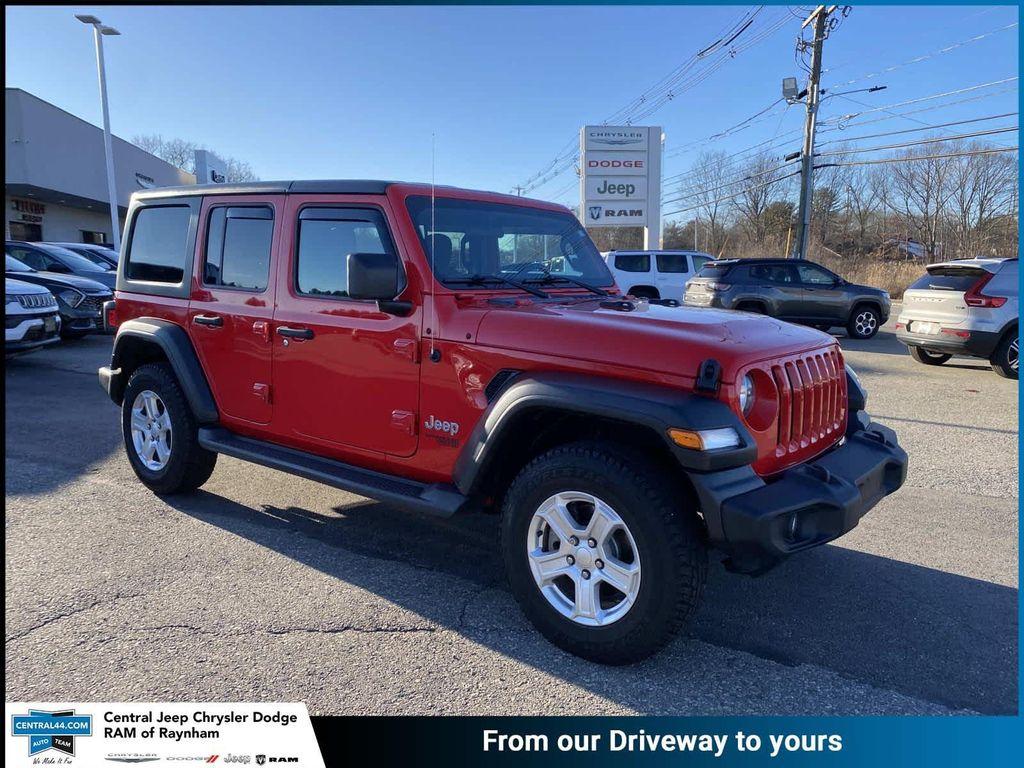 used 2021 Jeep Wrangler Unlimited car, priced at $24,495