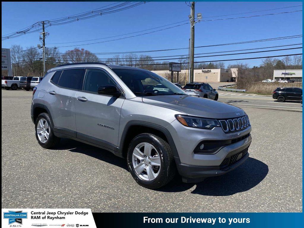 used 2022 Jeep Compass car, priced at $22,115