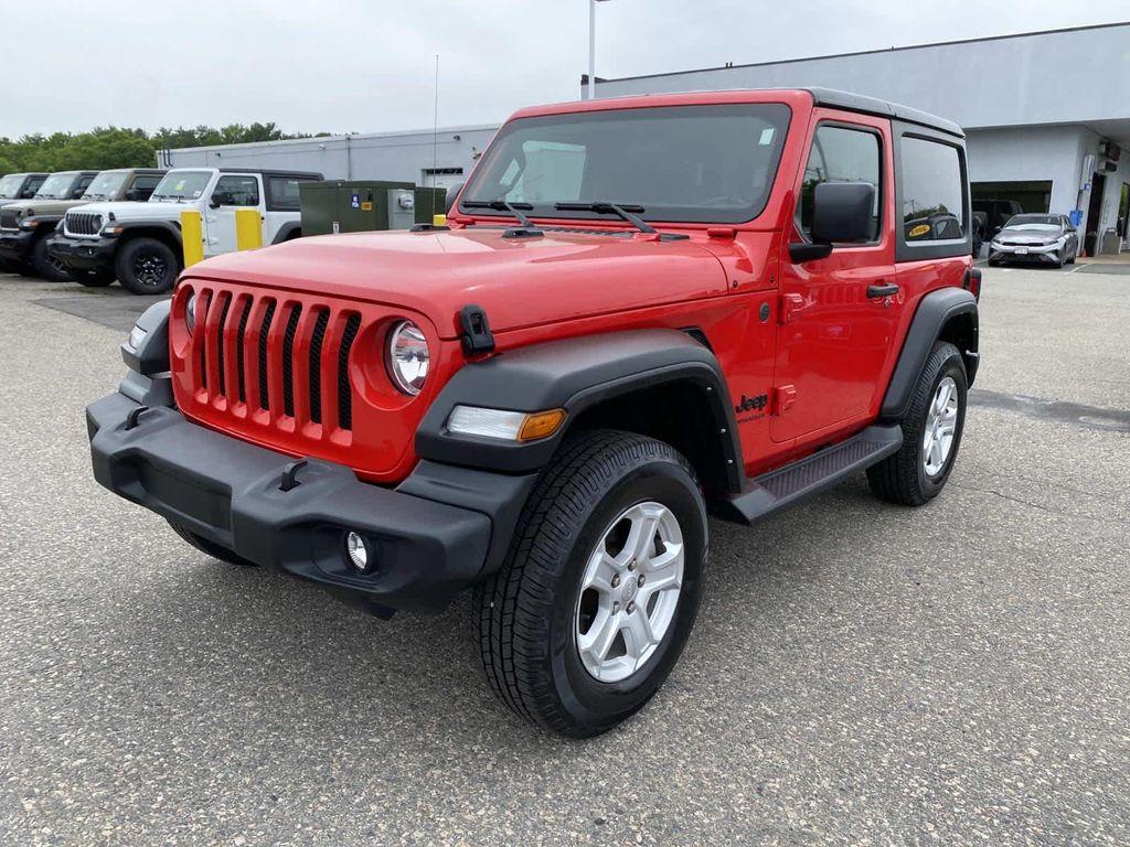 used 2022 Jeep Wrangler car, priced at $29,902