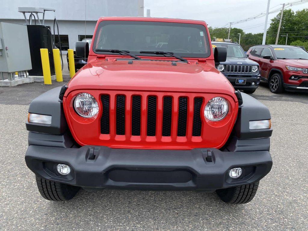 used 2022 Jeep Wrangler car, priced at $29,902