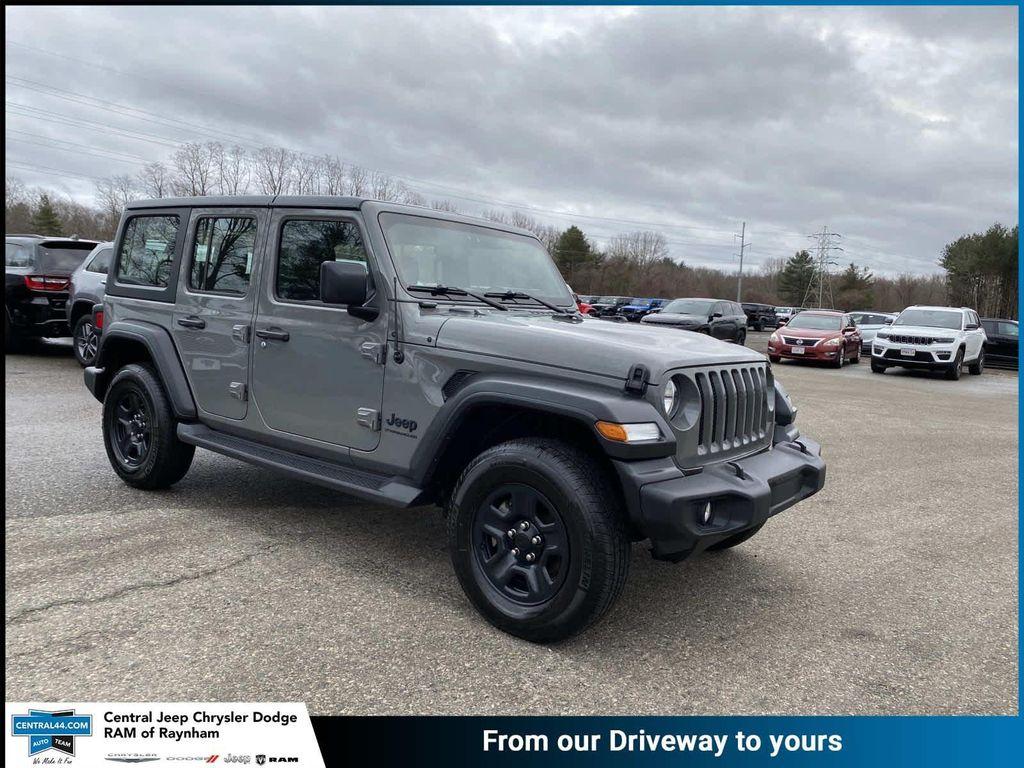 used 2023 Jeep Wrangler car, priced at $29,595