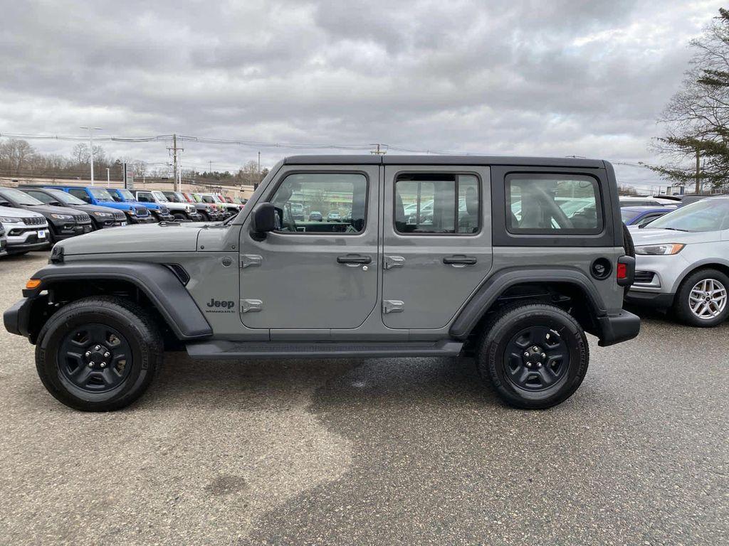 used 2023 Jeep Wrangler car, priced at $29,595