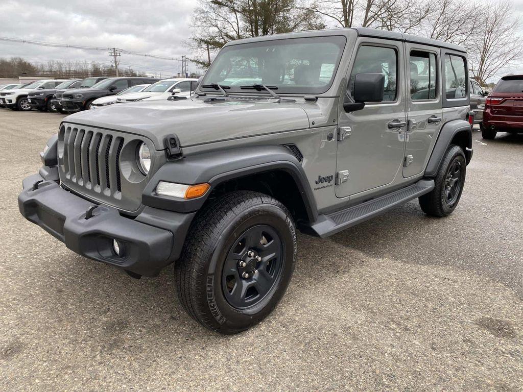 used 2023 Jeep Wrangler car, priced at $29,595