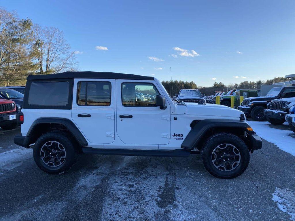 used 2021 Jeep Wrangler Unlimited car, priced at $27,652